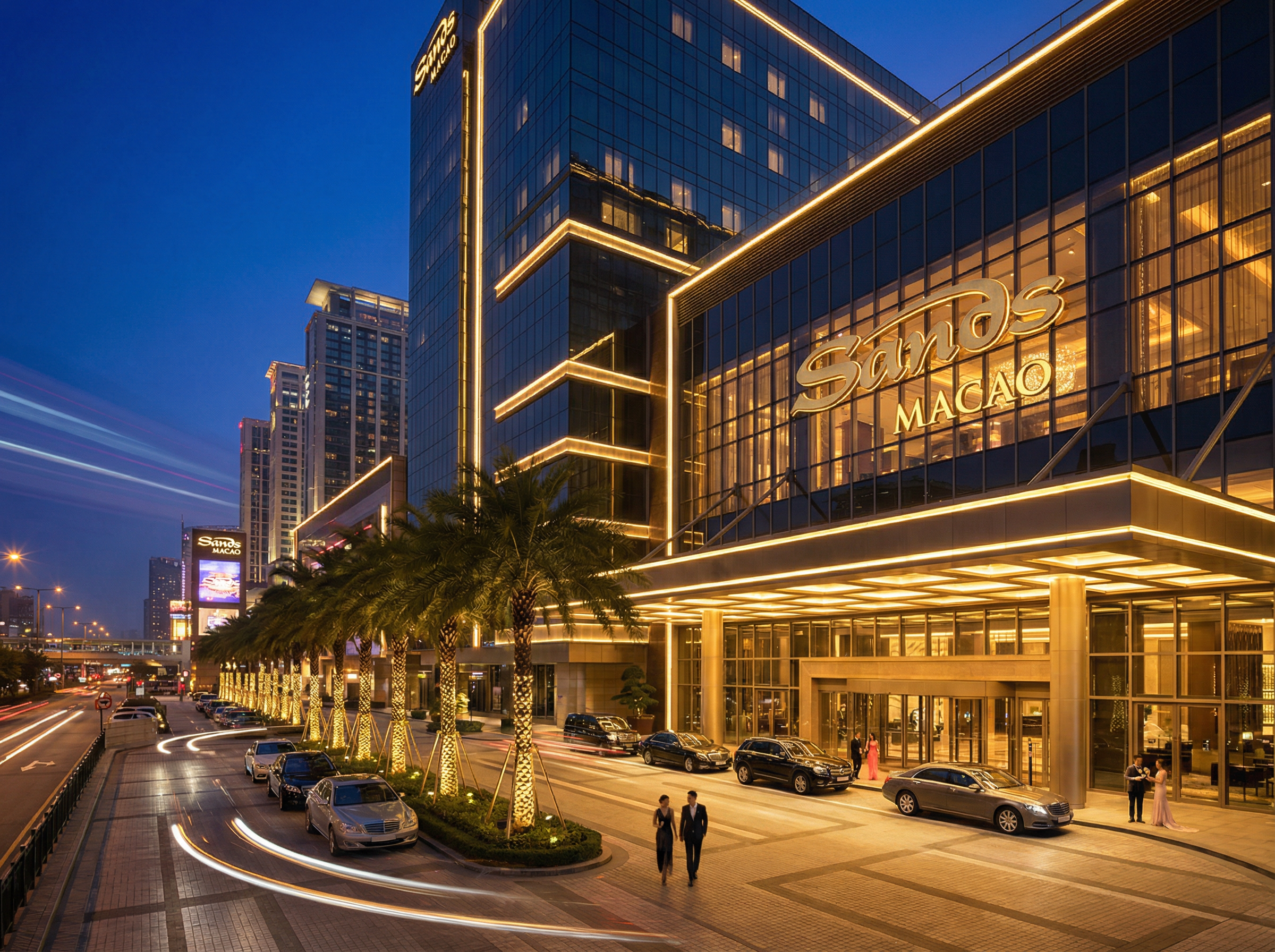 澳门银河 - 澳门金沙娱乐场外景