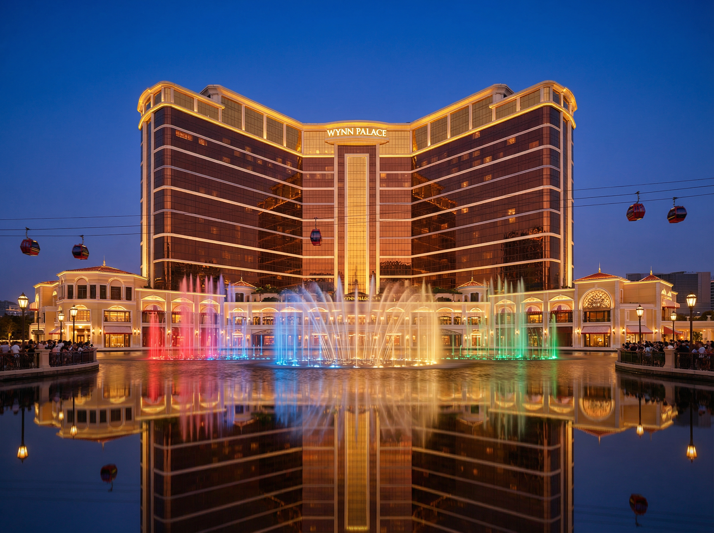 澳门银河 - 永利皇宫喷泉表演